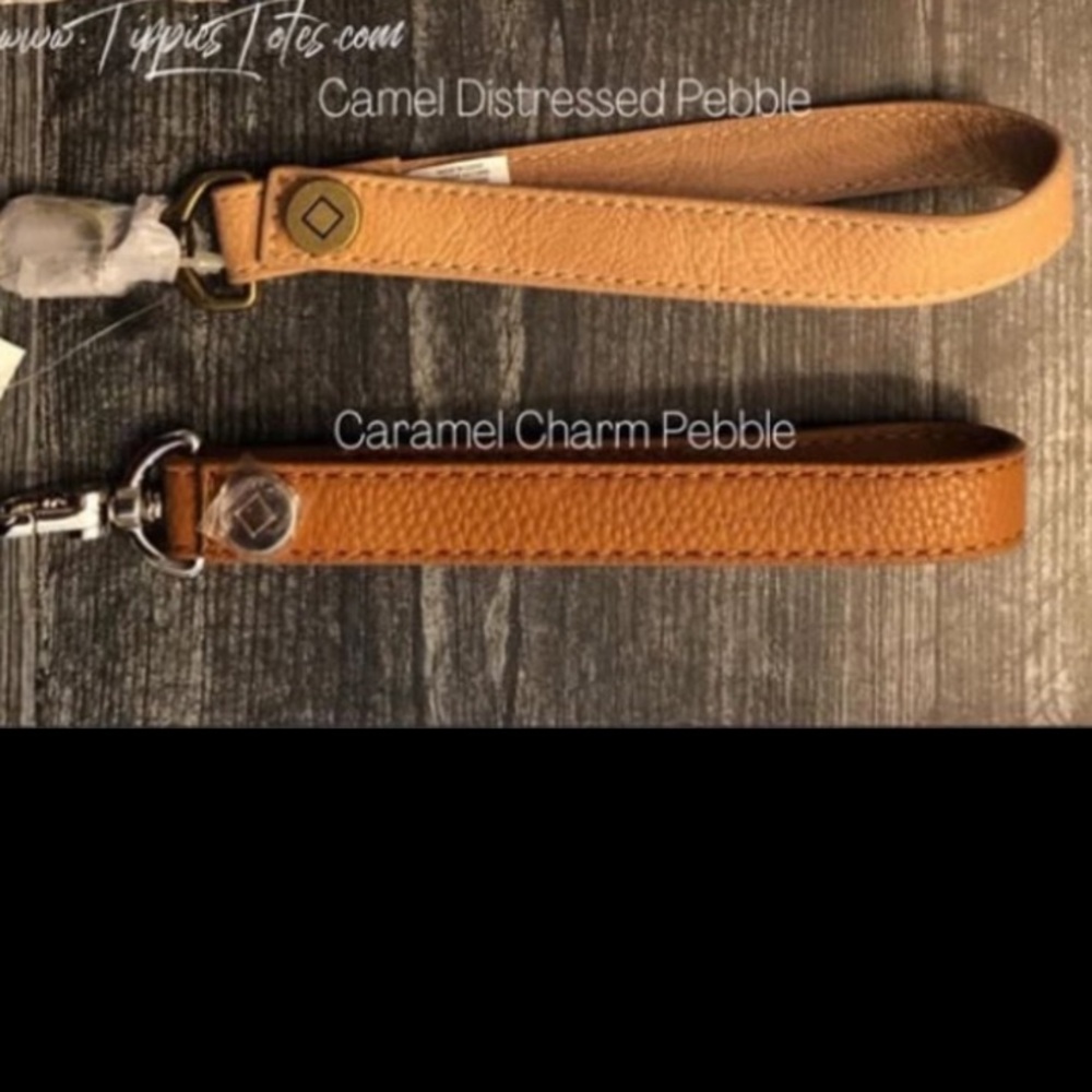 Camel Distressed - Wristlet Strap NIP/NOP